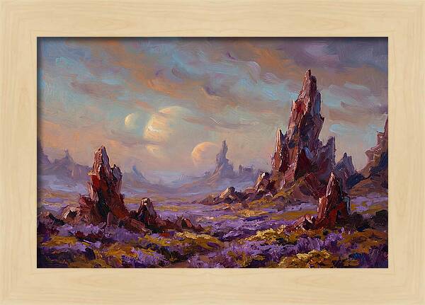 Planetary Landscape Serenity