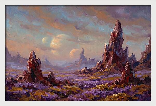 Planetary Landscape Serenity