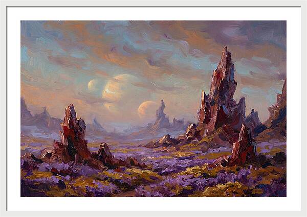 Planetary Landscape Serenity
