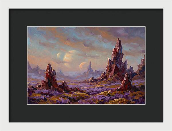 Planetary Landscape Serenity