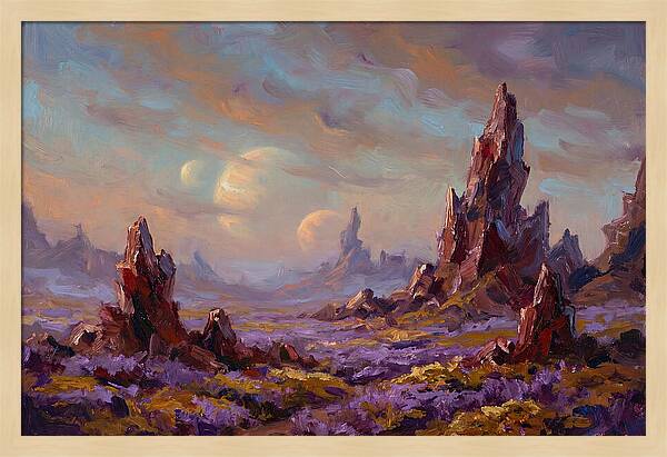 Planetary Landscape Serenity