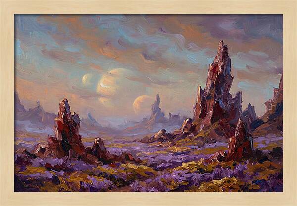 Planetary Landscape Serenity