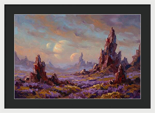 Planetary Landscape Serenity