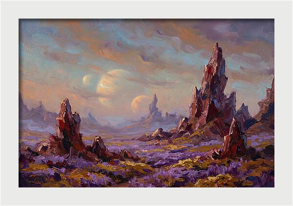 Planetary Landscape Serenity