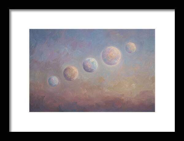Planets Aligned In Evening Sky