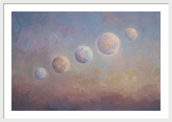 Planets Aligned In Evening Sky