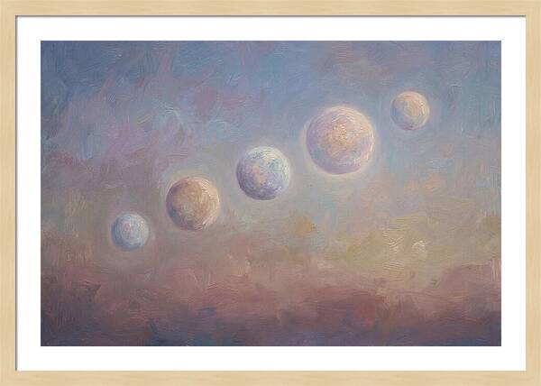Planets Aligned In Evening Sky