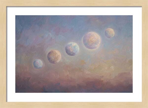 Planets Aligned In Evening Sky