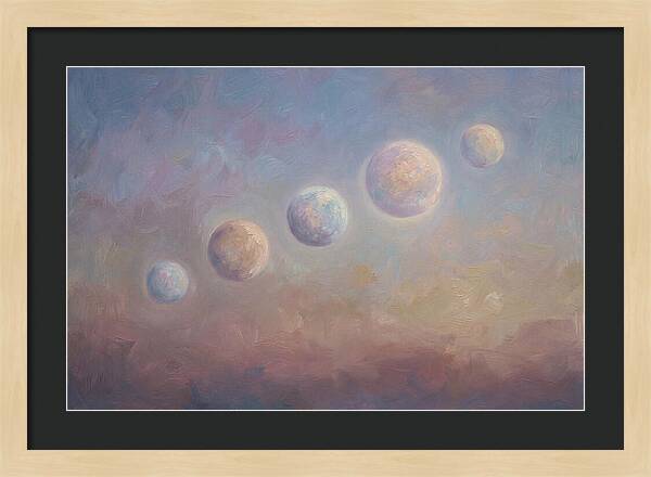Planets Aligned In Evening Sky