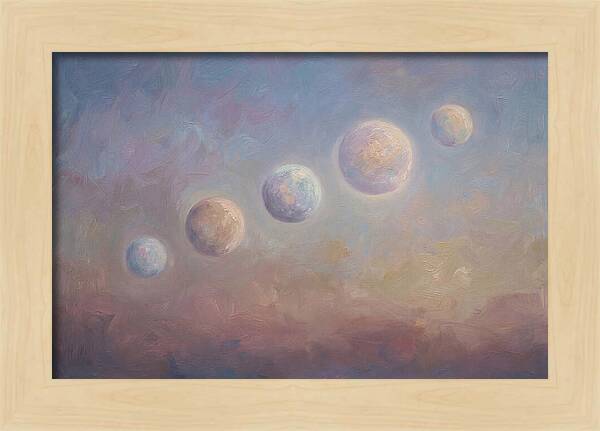 Planets Aligned In Evening Sky