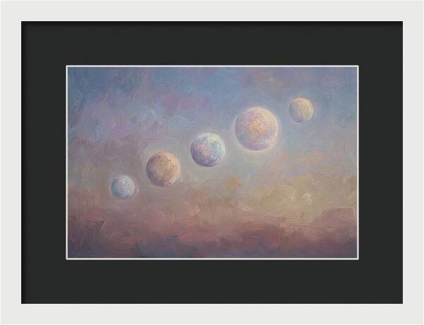Planets Aligned In Evening Sky