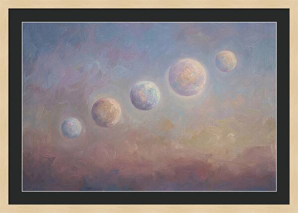 Planets Aligned In Evening Sky