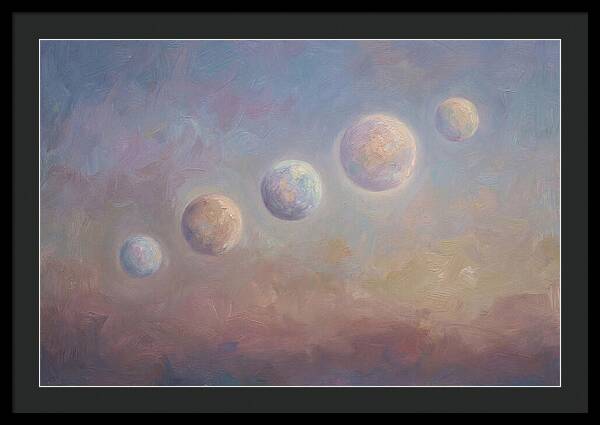 Planets Aligned In Evening Sky