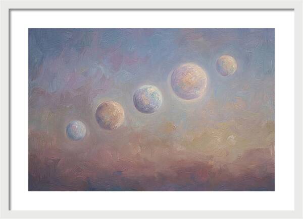 Planets Aligned In Evening Sky