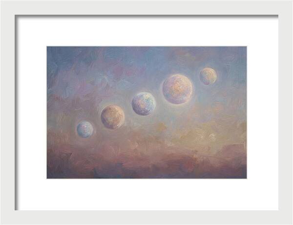 Planets Aligned In Evening Sky