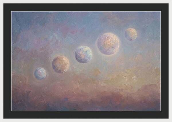 Planets Aligned In Evening Sky
