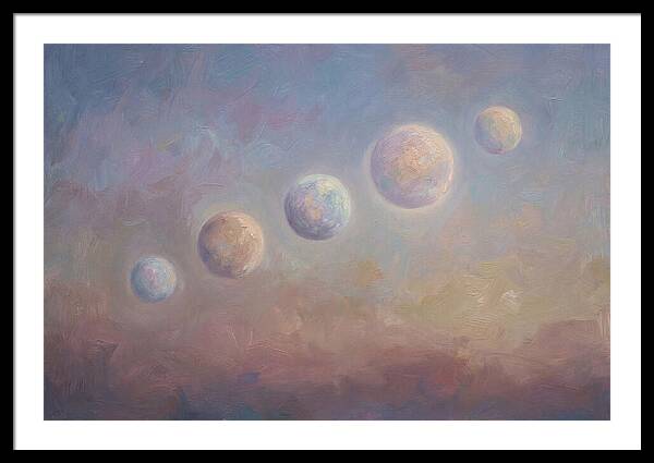 Planets Aligned In Evening Sky