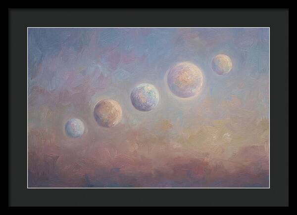 Planets Aligned In Evening Sky