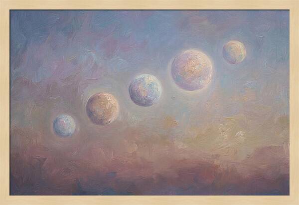 Planets Aligned In Evening Sky
