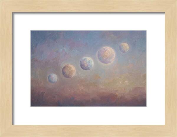 Planets Aligned In Evening Sky