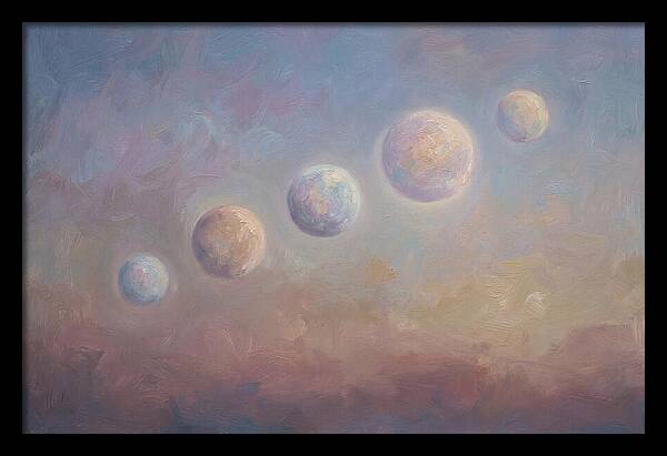 Planets Aligned In Evening Sky