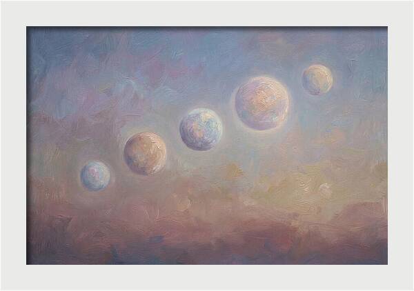 Planets Aligned In Evening Sky
