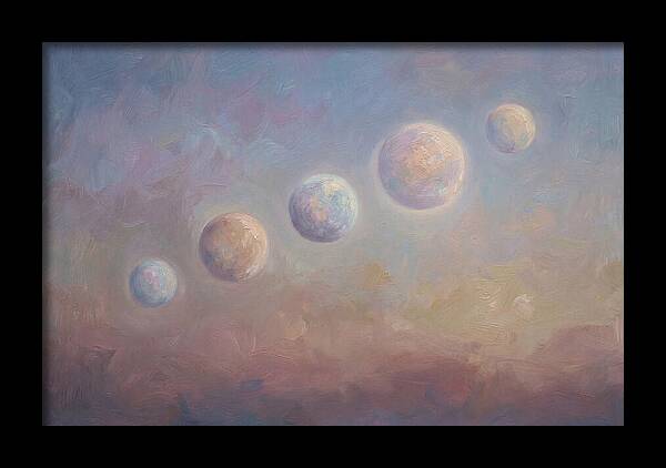Planets Aligned In Evening Sky