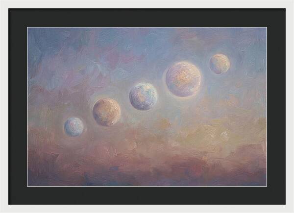 Planets Aligned In Evening Sky