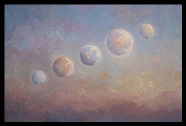 Planets Aligned In Evening Sky