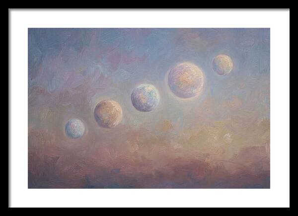 Planets Aligned In Evening Sky