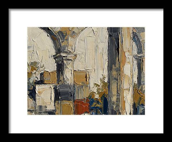 Plantation Ruins In Palette Knife