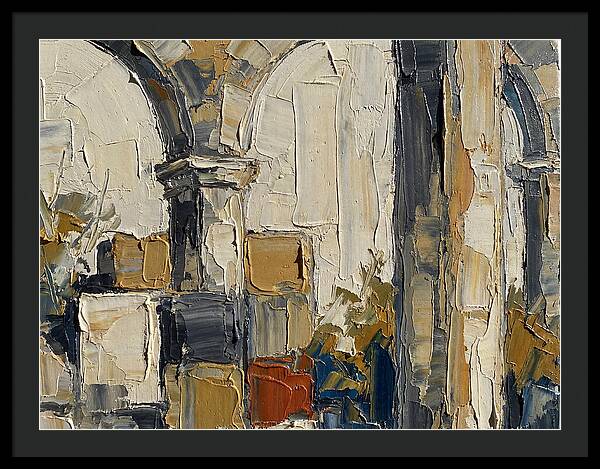 Plantation Ruins In Palette Knife