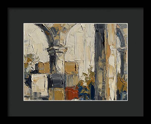 Plantation Ruins In Palette Knife