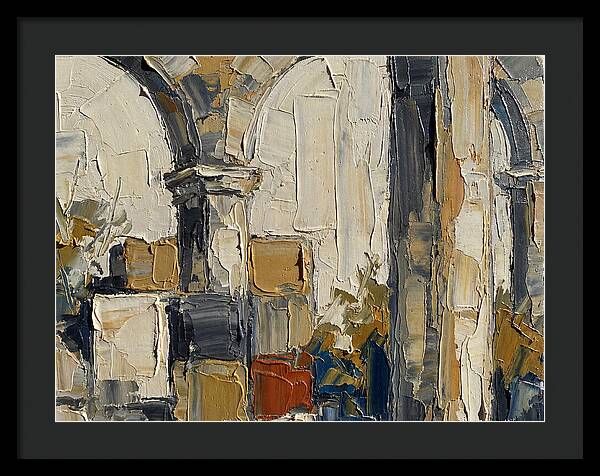 Plantation Ruins In Palette Knife
