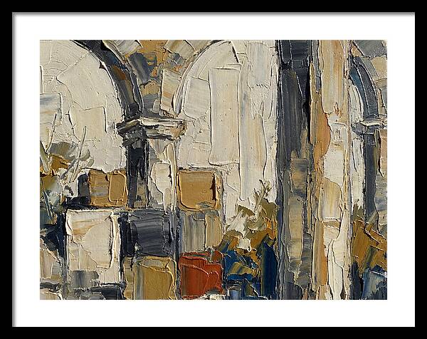 Plantation Ruins In Palette Knife