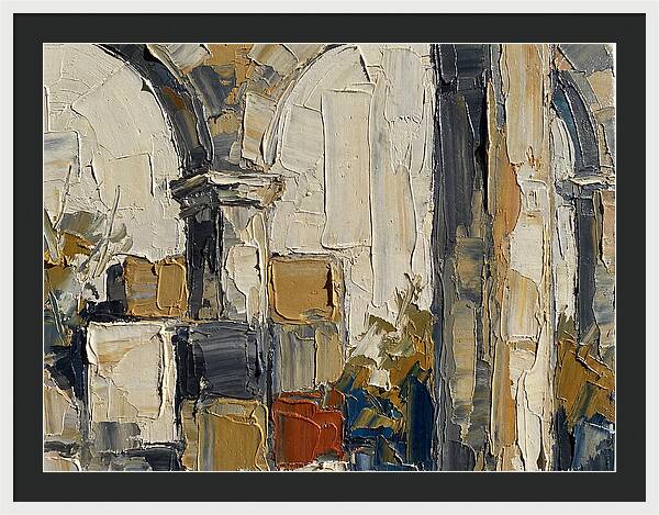 Plantation Ruins In Palette Knife