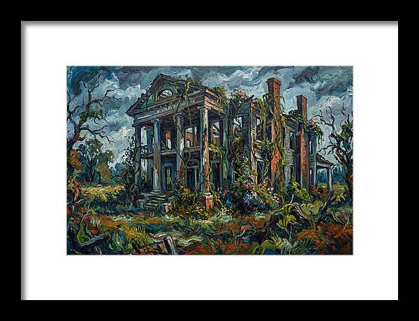 Plantation Ruins Overgrown Beauty