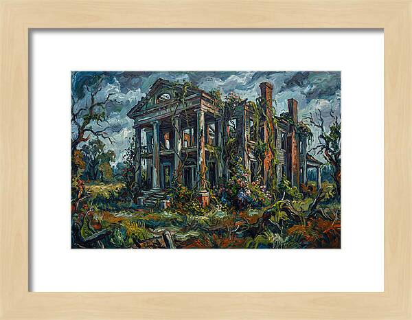 Plantation Ruins Overgrown Beauty