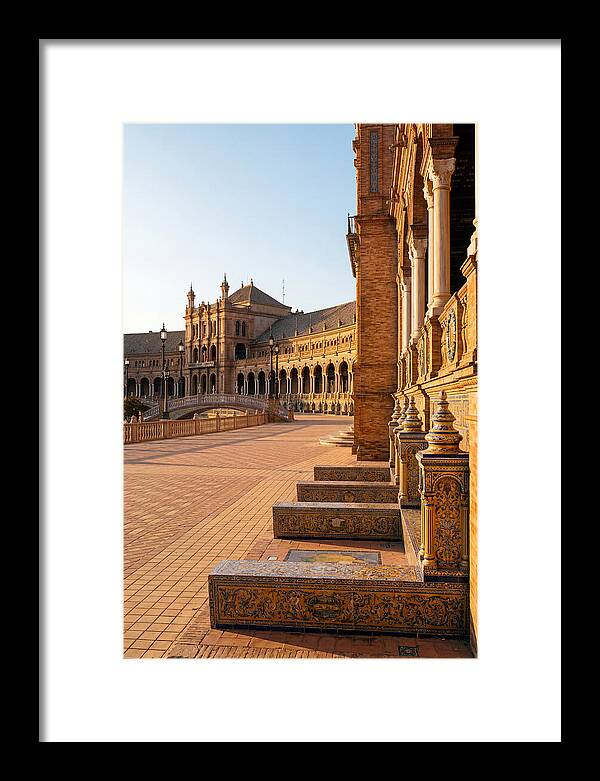Plaza De Espaa At Golden Hour