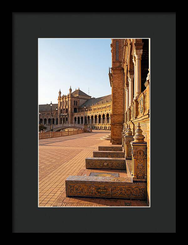 Plaza De Espaa At Golden Hour