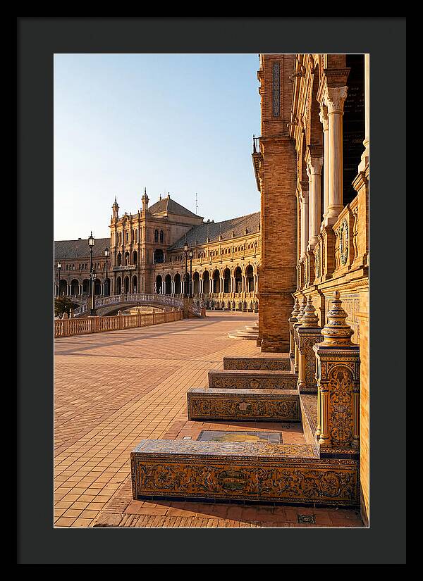 Plaza De Espaa At Golden Hour