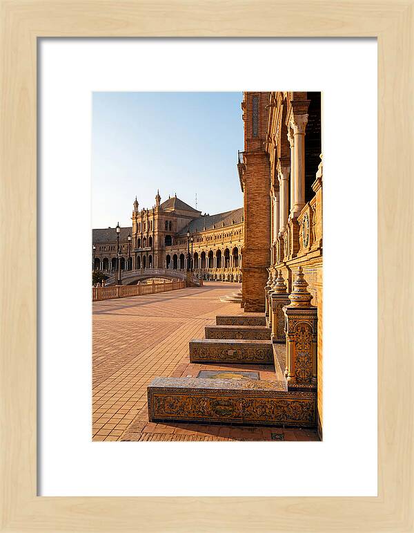 Plaza De Espaa At Golden Hour