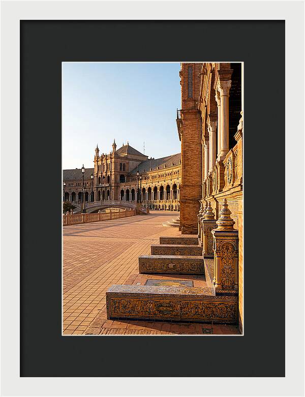 Plaza De Espaa At Golden Hour