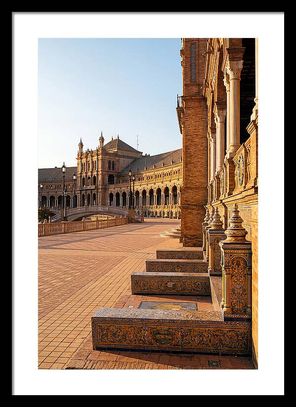 Plaza De Espaa At Golden Hour