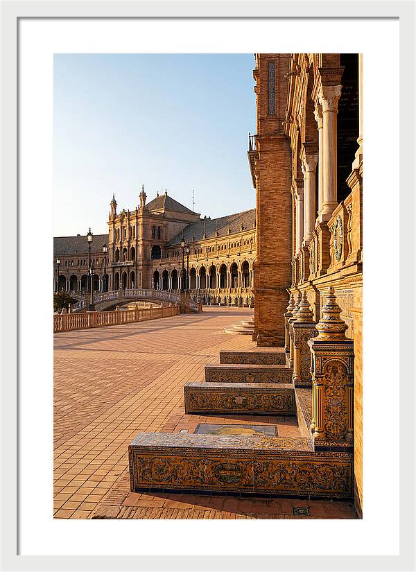 Plaza De Espaa At Golden Hour
