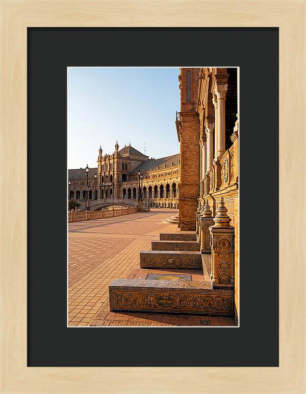 Plaza De Espaa At Golden Hour