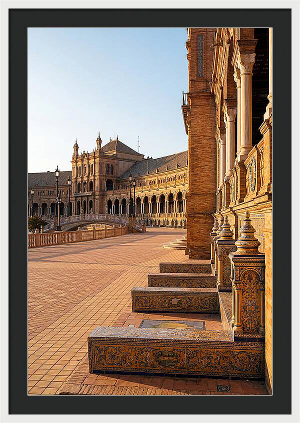 Plaza De Espaa At Golden Hour