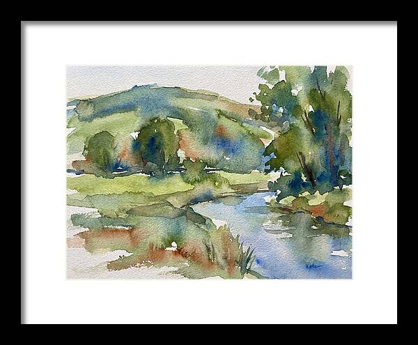 Plein Air Watercolor Landscape