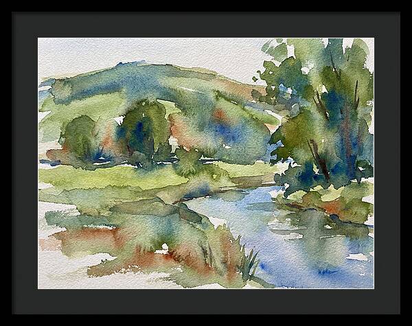 Plein Air Watercolor Landscape