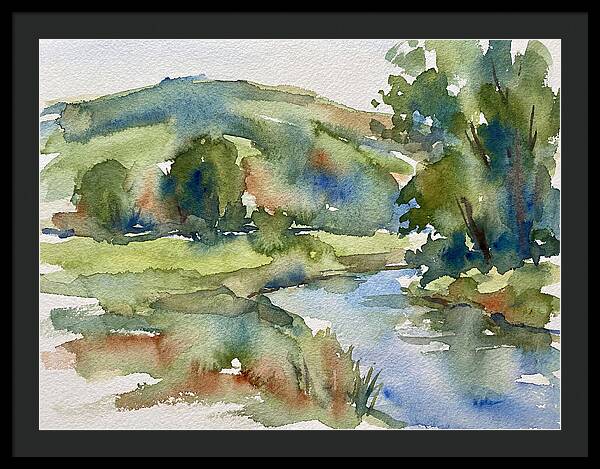Plein Air Watercolor Landscape